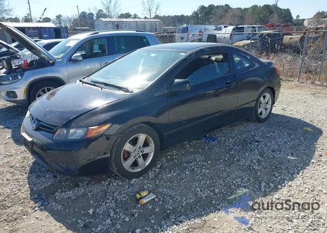 2007 Honda Civic Ex z USA, uszkodzony, nr VIN 2HGFG12857H573756